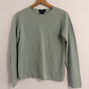 Vintage Charter Club - Green 2 Ply Cashmere Sweater